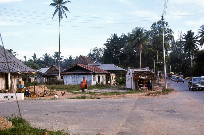 Một khu dân cư ở ngoại vi Singapore năm 1966. Ảnh: David Ayres