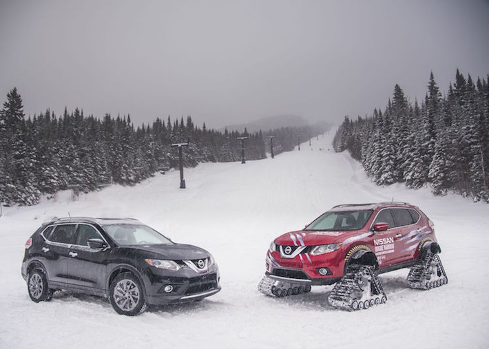Dựa trên mẫu crossover Nissan Rouge ở Mỹ và Canada (hay Nissan X-Trail ở nhiều nơi khác trên Thế giới), Nissan cho biết mẫu xe ý tưởng Rogue Warrior này được tạo ra để "biểu diễn" khả năng của hệ thống dẫn động 4 bánh trên Rouge/X-Trail.