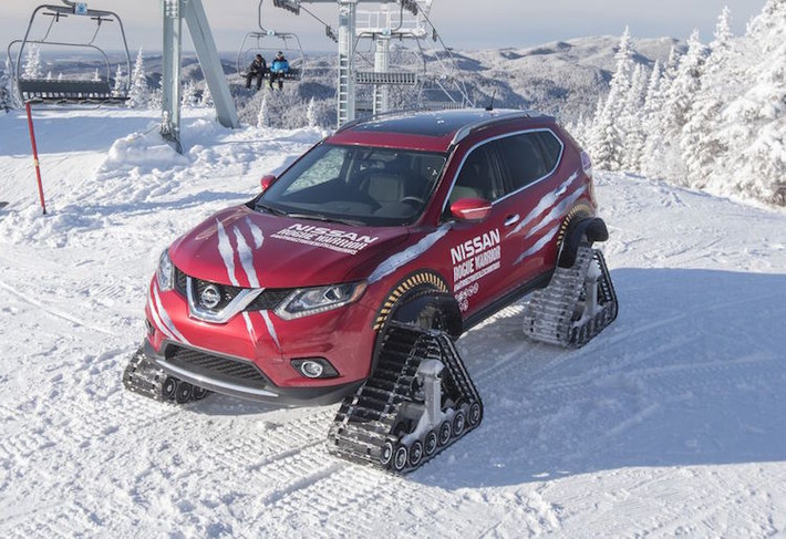 So với những chiếc Rouge hay X-Trail thường, phần thân của Rouge Concept không có sự thay đổi lớn về thiết kế.