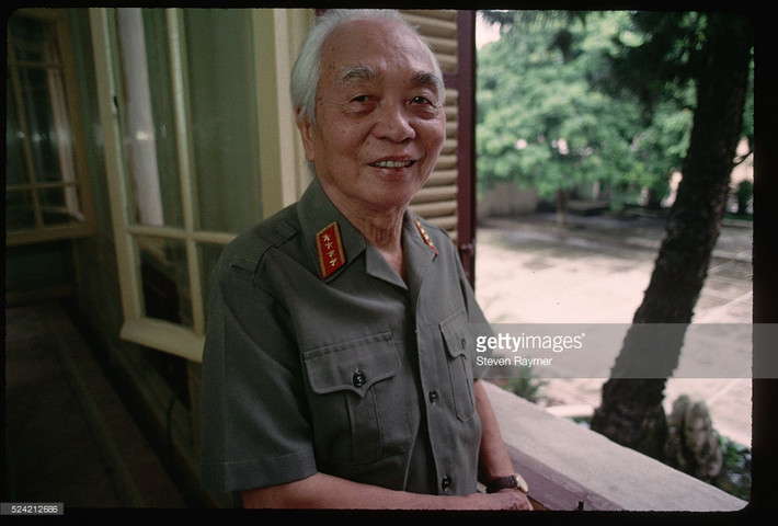 Đại tướng Võ Nguyên Giáp năm 1993.