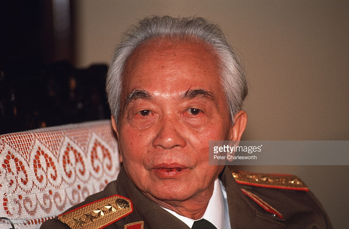 Chân dung Đại tướng Võ Nguyên Giáp tháng 10/1990.