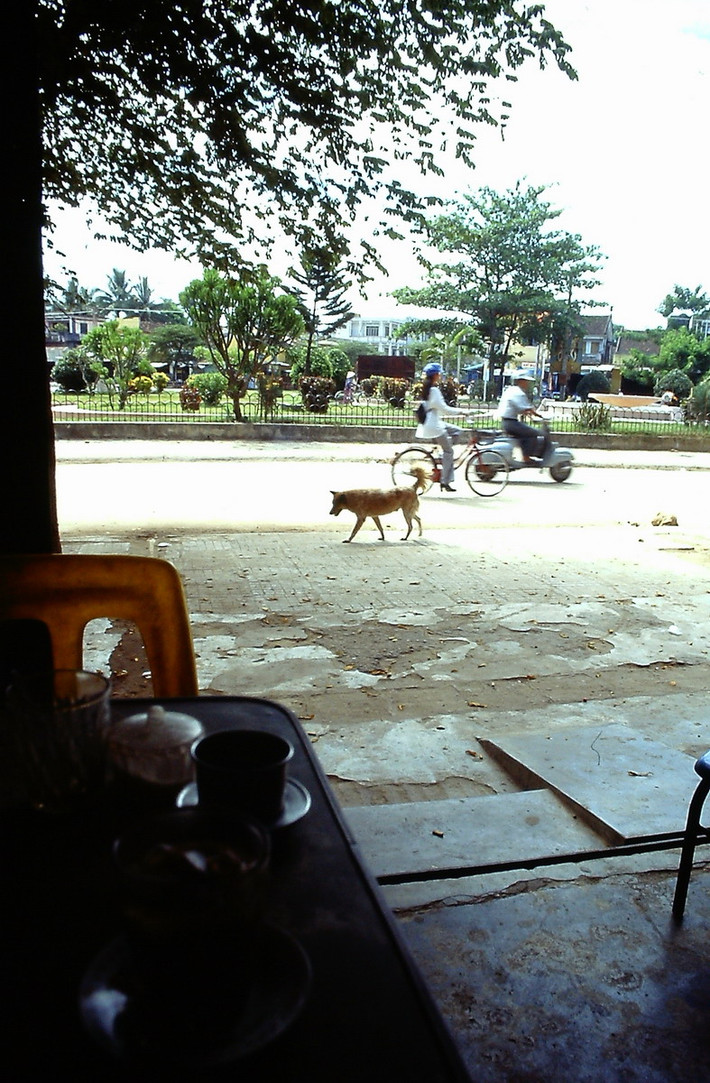 Một góc thị xã Quảng Ngãi.