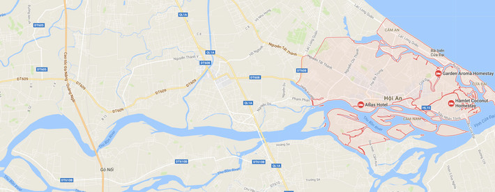 Hội An Thành phố trực thuộc tỉnh Quảng Nam (29/1/2008) Dân số: 135,450 (2015) Diện tích: 61,47km2 Phân chia hành chính: 9 phường, 4 xã Mã bưu điện: 235 (Quảng Nam) Biển số xe: 92 (Quảng Nam)