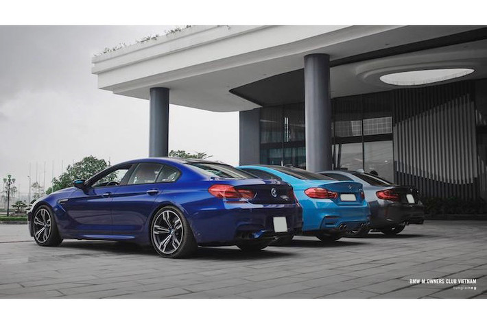 Trong 3 chiếc xe này, chiếc xe cao cấp nhất và cũng về Việt Nam sớm nhất là BMW M6 GranCoupe. Chiếc M6 Gran Coupe duy nhất tại miền Bắc thuộc sở hữu của một người yêu xe BMW và được đưa về Việt Nam vào năm 2014, được chủ xe đặt với màu xanh San Marino Blue nổi bật và có thể coi là "độc nhất" Việt Nam tính tới thời điểm hiện tại.