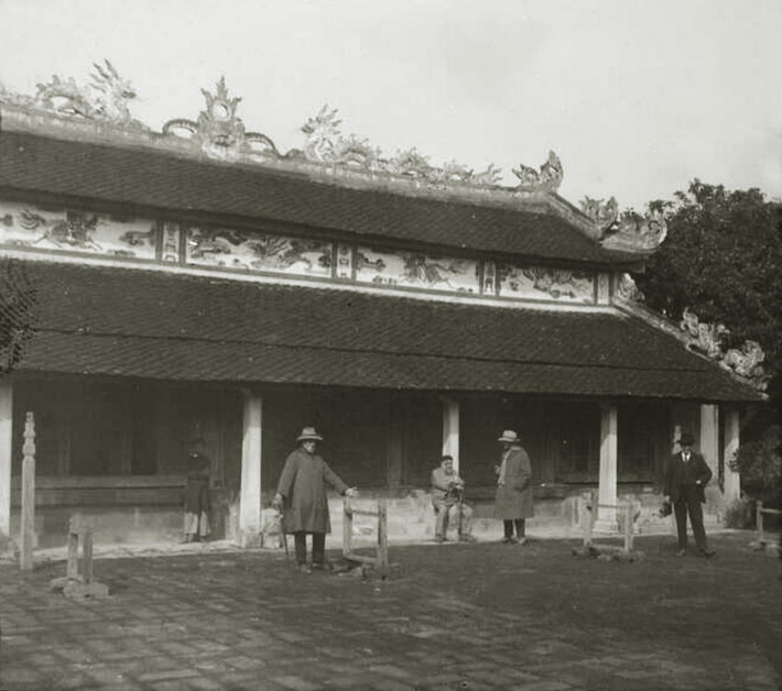 Nguyên miếu (miếu Triệu Tường), nơi thờ tổ tiên nhà Nguyễn ở Gia Miêu Ngoại Trang. Ảnh tư liệu.