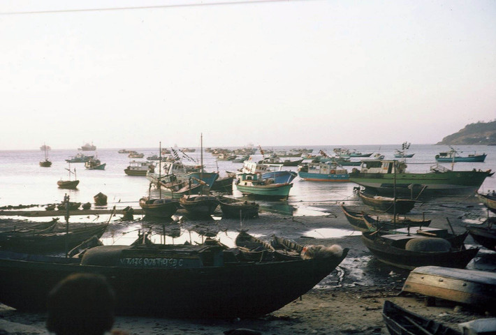 Bến cá ở Bãi Trước. Ảnh: Tom Twitty.