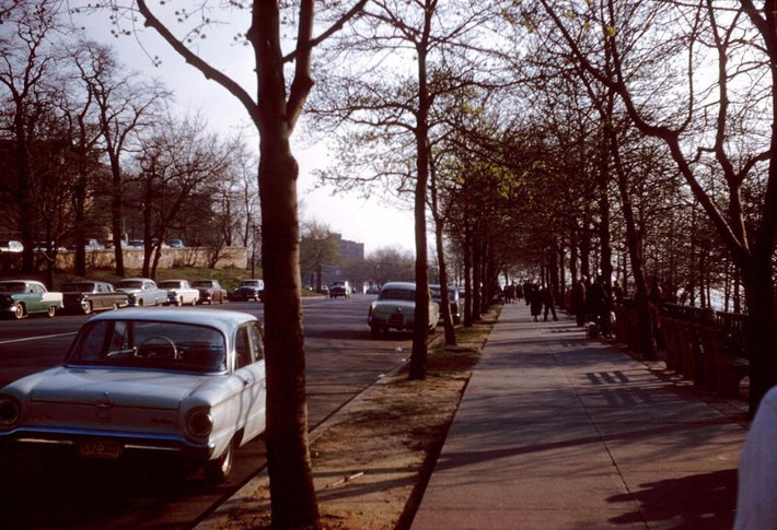 Đường bờ sông Manhattan. Ảnh: Vintag.es.