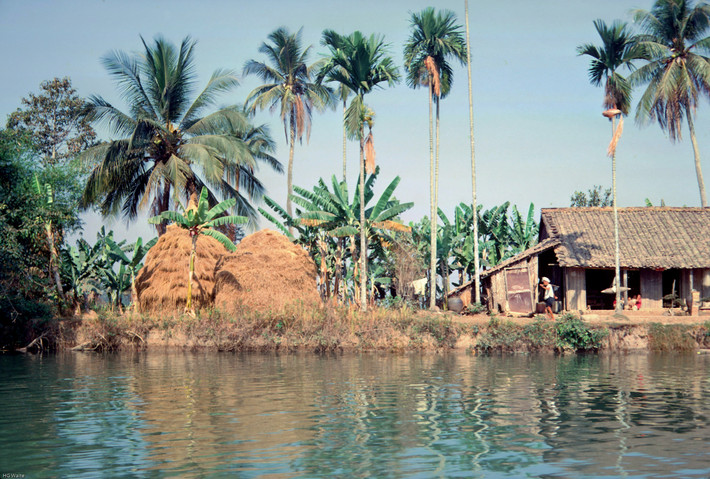Cảnh làng quê ở ngoại ô thị xã Biên Hòa. Ảnh: Smugmug.com.