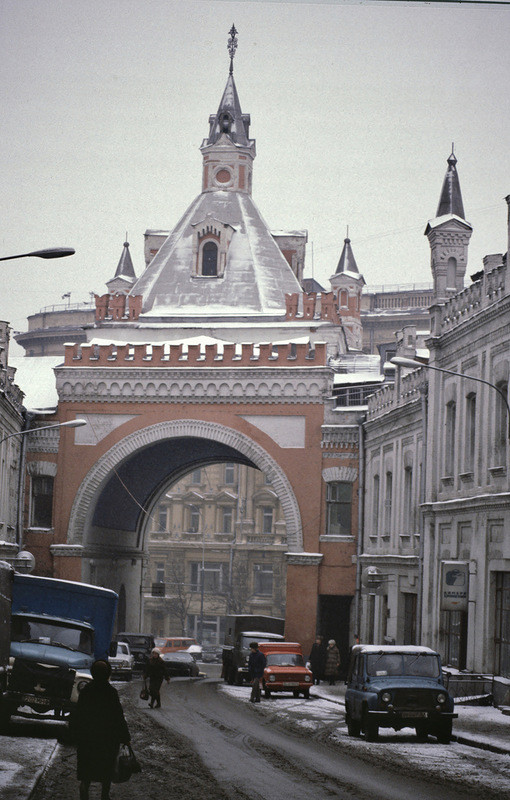 Quang cảnh ở hẻm Tretyakov.