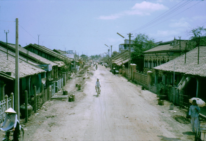 "Con đường Sấm Sét", đoạn dẫn vào thị xã Tân An.