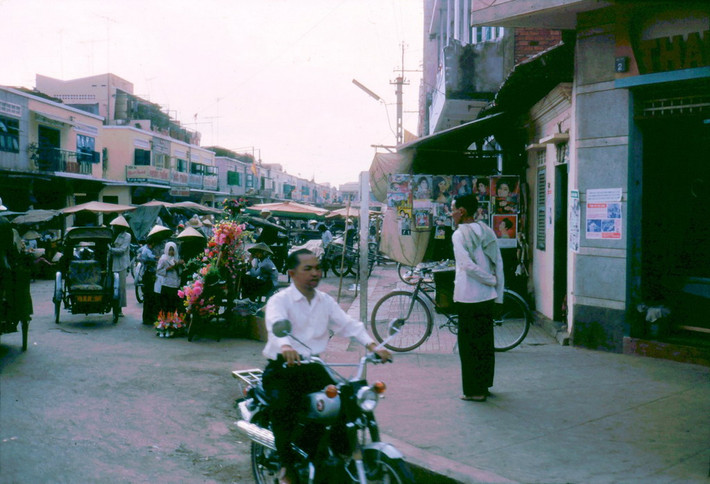 Khu vực trung tâm thị xã Tân An.