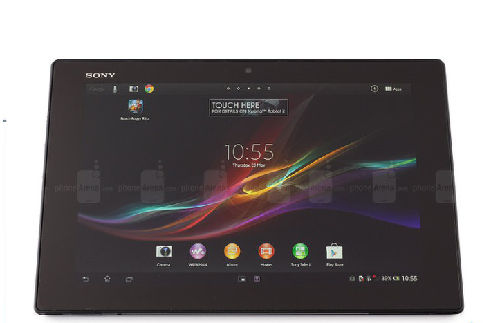 Sony Xperia Tablet Z là đàn anh của hai mẫu máy tính bảng của Sony ở trên. Nó có hơi lỗi thời, nhưng việc lo lắng rằng lỡ bạn có vô tình mang nó “đi tắm” hoặc đi ngắm mưa là không cần thiết.