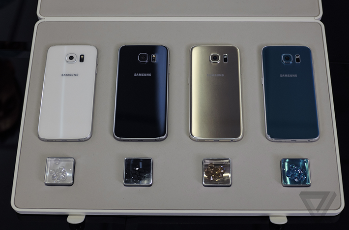 Galxy S6 và Galxy S6 Edge sẽ có nhiều phiên bản với màu sắc khác nhau để người dùng lựa chọn.