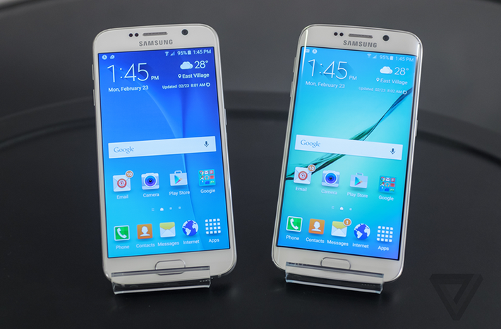Galaxy S6 và Galaxy S6 Edge sở hữu ngôn ngữ. thiết kế hoàn toàn mới của Samsung
