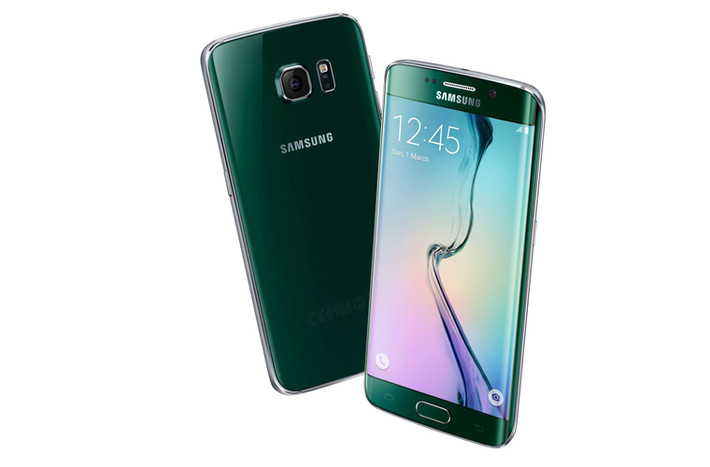 Samsung Galaxy S6 Edge, Green Emerald