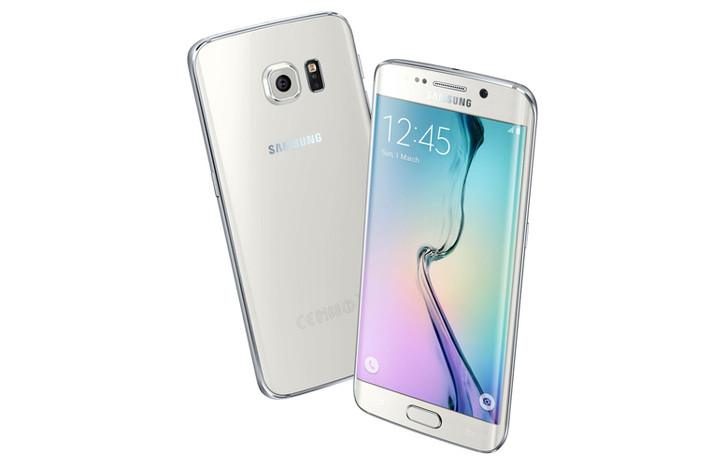 Samsung Galaxy S6 Edge, White Pearl