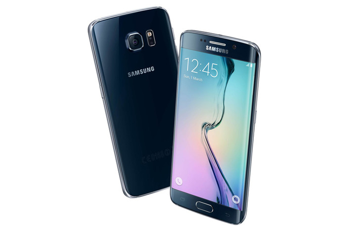 Samsung Galaxy S6 Edge, Black Sapphire