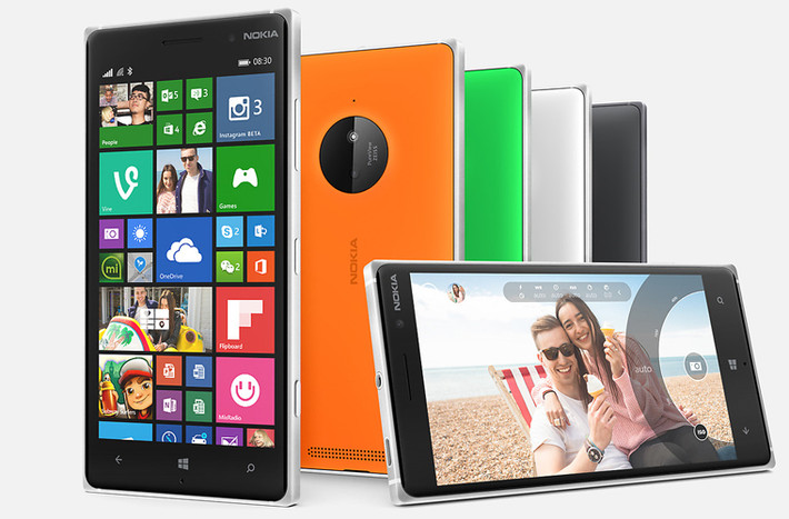 Là một trong những đời mới nhất của Microsoft, Lumia 830 chạy hệ điều hành Windows 8 và màn hình 5 inch cực kì sắc nét. Giá tham khảo: 7,99 triệu đồng.