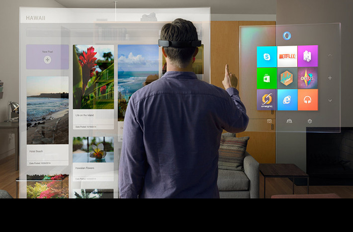 Thậm chí Microsofts có thể đưa nguyên cả hệ điều hành Windows lên hệ thống kính thực tại ảo mới của hãng.