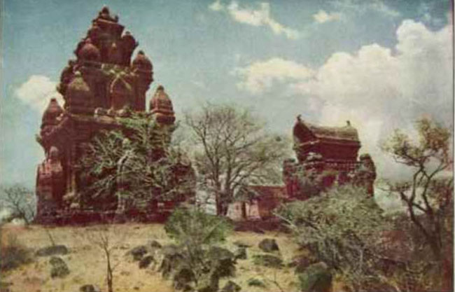 Tháp Chăm Po Klong Garai ở Phan Rang - Tháp Chàm. Ảnh: National Geographic.