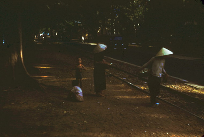 Một góc sân ga Đà Nẵng.