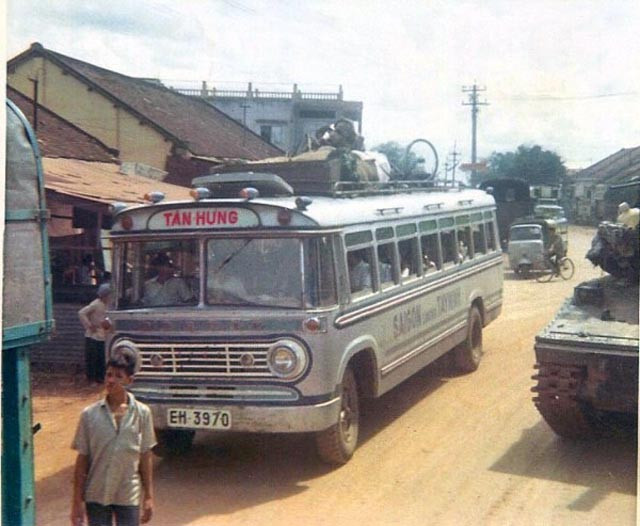 Xe khách chạy tuyến Sài Gòn - Tây Ninh của nhà xe Tân Hưng. Ảnh tư liệu.