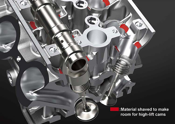 Giống với phiên bản thường, động cơ trên ZX-10RR vẫn là loại 4 xi-lanh thẳng hàng 998 cc DOHC làm mát bằng chất lỏng, đi kèm với hộp số 6 cấp. Tuy nhiên chiếc xe đã có cải tiến là nòng xi-lanh được phủ lớp tráng cứng như kim cương để giảm ma sát, cũng như nắp quy lát được mài bớt để phù hợp với gối cam cao hơn.
