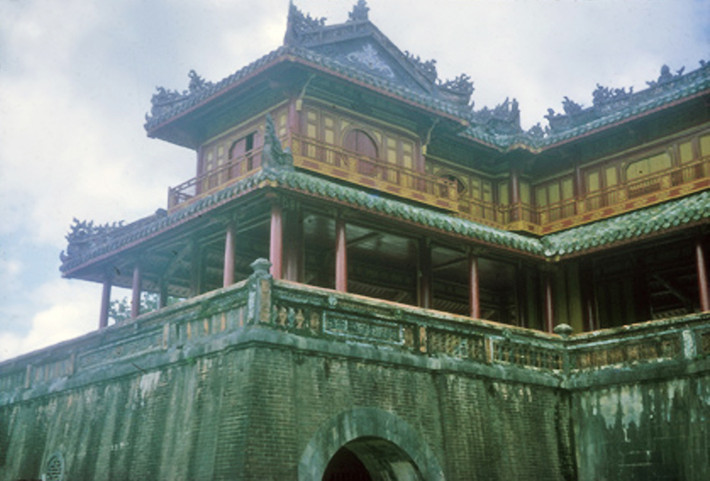 Ngọ Môn ở Hoàng thành Huế.