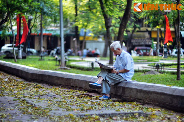Đặc biệt, vào khoảng cuối xuân, đầu hè, lá sấu rụng sẽ nhuộm vàng nhiều góc phố, khiến khung cảnh trở nên vô cùng lãng mạn. Vào dịp này, rất nhiều du khách sẽ ghé thăm phố Phan Đình Phùng ghi lại những khoảnh khắc đẹp mùa lá rụng.