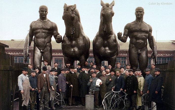 Đại sứ quán Đức ở St. Petersburg năm 1913.