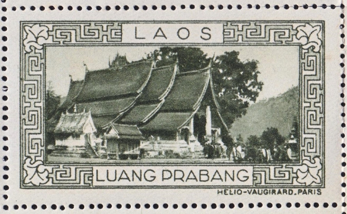 Chùa Wat Xieng Thong ở Luang Prabang, Lào.