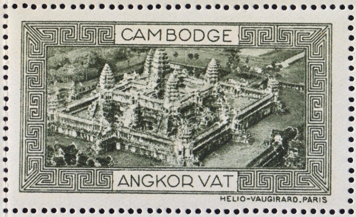 Toàn cảnh kỳ quan Angkor Wat của Campuchia.