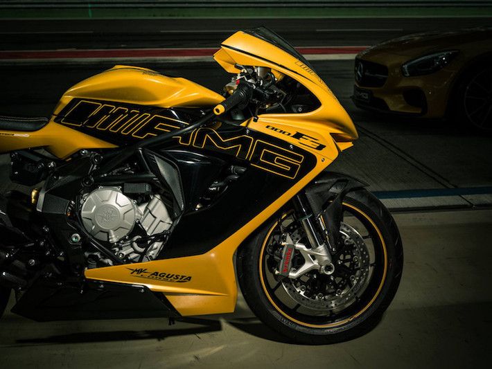 Hiện tại, mức độ phổ biến của thương hiệu MV Agusta không cao bằng Ducati hay BMW Motorrad. Tuy nhiên bằng cách bày bán xe tại các showroom sẵn có của Mercedes, hãng sẽ mở rộng được mạng lý đại lý và khiến các khách hàng có thể dễ dàng tiếp cận hơn.