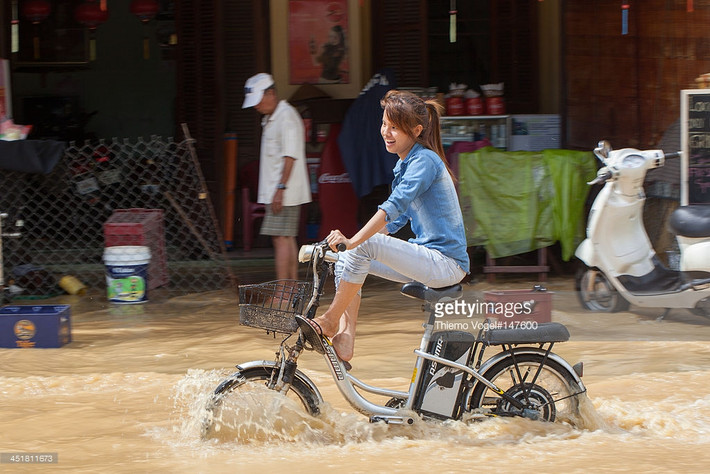 Hội An trong trận ngập lụt năm 2013.