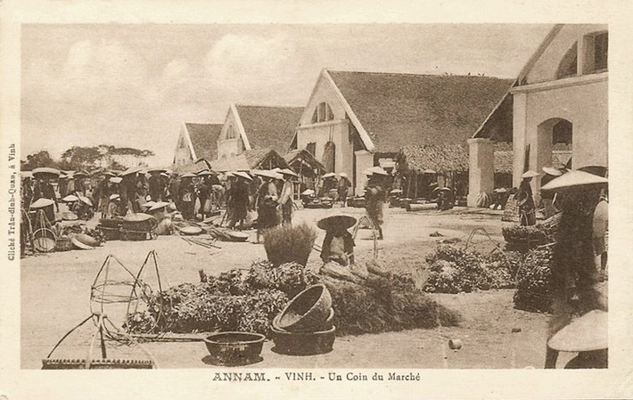 Một góc chợ Vinh.