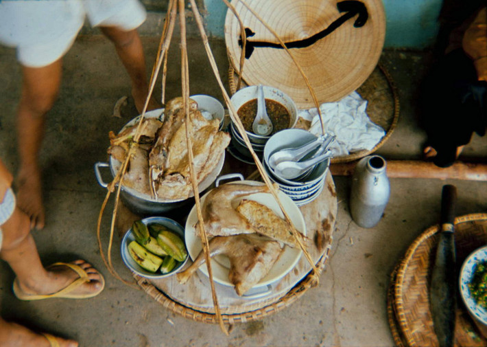 Gánh cháo vịt.