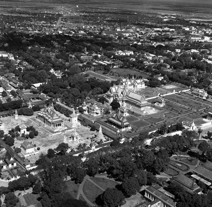 Khu Hoàng cung ở Phnom Penh.