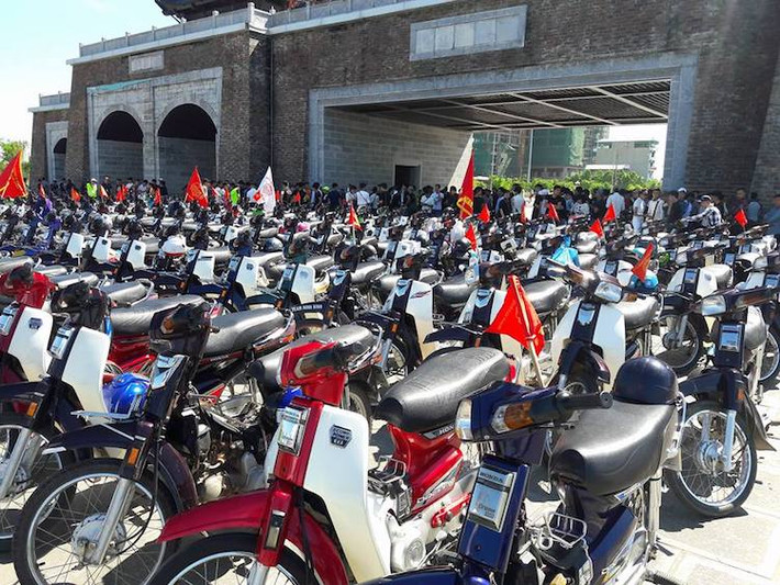 Đã có hàng trăm thành viên tham gia vào sự kiện, với tổng số lượng xe Honda Dream vào khoảng hơn 400 chiếc. Đa số xe trong hàng ngũ đều là những chiếc Honda Dream II Thái Lan hoặc Honda Super Dream Việt nguyên bản.