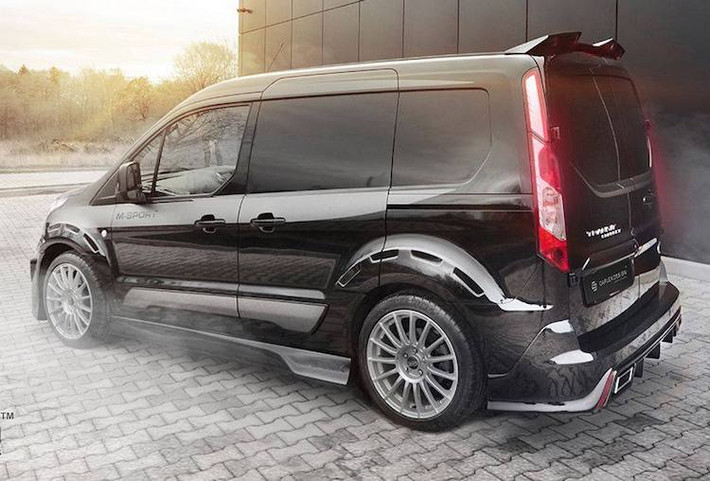 Những thay đổi ngoại thất của xe kết thúc với cánh đuôi lớn gắn trên mui xe, cản sau mới kèm cánh khuếch tán không khí dưới gầm và hệ thống xả mới.