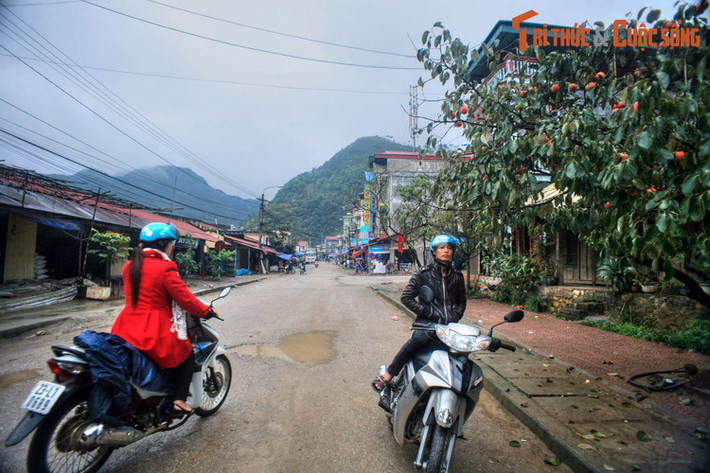 Huyện lỵ của huyện Mèo Vạc là thị trấn Mèo Vạc, có diện tích 17 km², dân số năm 2019 là 6.850 người, mật độ dân số đạt 403 người/km².