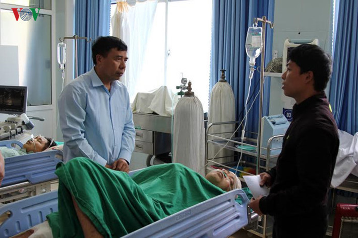 Hiện có 1 người bị thương nặng và đang trong tình trạng nguy kịch.
