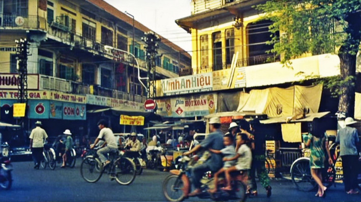 Một góc phố ở quận 5.