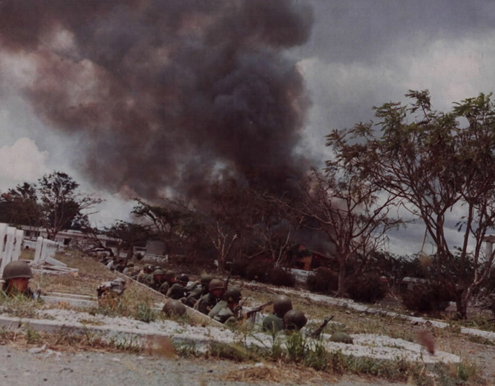 Vào tháng 5/1968, nơi đây đã diễn ra các cuộc giao tranh lớn.