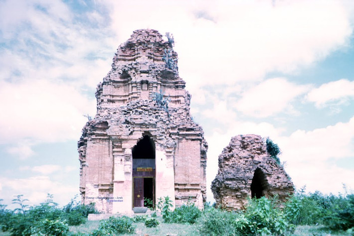 Cận cảnh tháp Chăm Po Sah Inư.