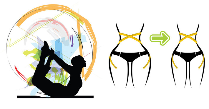 Yoga còn có tác dụng giảm cân. Những tư thế vặn trong yoga có tác dụng tạo cơ và đốt cháy mỡ ở hai bên sườn. Khi nhịp tim tăng lên, sự trao đổi chất sẽ được khởi động để bạn có thể đốt đi những phần mỡ cứng đầu ở bụng và eo.