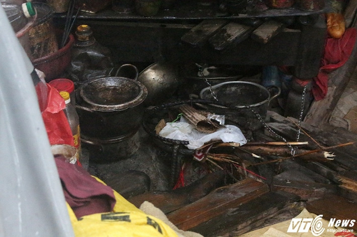 Khu vực nấu ăn.