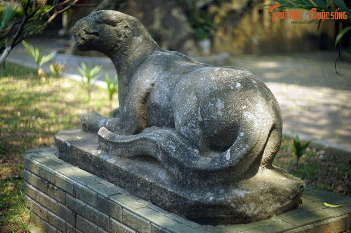 Tượng hổ đá có nguồn gốc ở lăng Trần Thủ Độ (Thái Bình), niên đại thời Trần (thế kỷ 13-14), hiện vật của BT Lịch sử Quốc gia Việt Nam (Hà Nội). Ngày nay loài hổ gần như đã biến mất trong môi trường hoang dã ở Việt Nam. Một số chuyên gia cho rằng chúng đã tuyệt chủng ở nước ta.