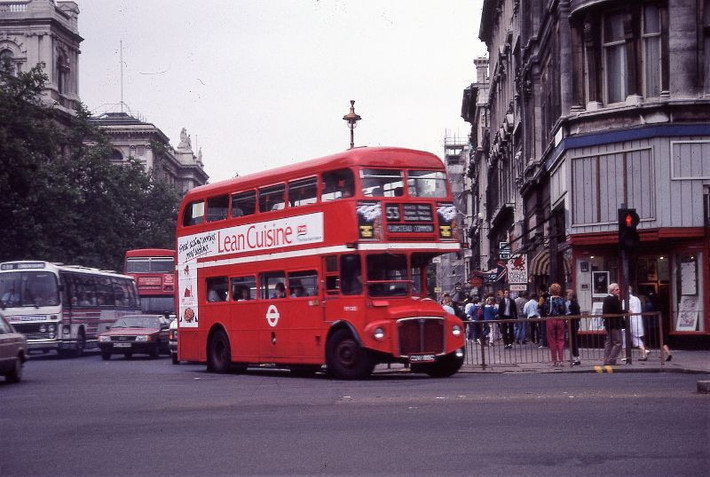 Từ Quảng trường Parliament nhìn về phố Whitehall. Ảnh: Glen Fairweather.