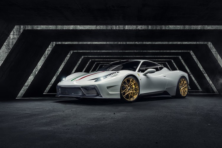Những thay đổi ngoại thất của gói đô Vorsteiner không chỉ khiến 458 Italia trông độc đáo hơn, mà còn giúp chiếc xe cải thiện khả năng khí động học do đã được thử nghiệm trong hầm gió. Khách hàng cũng có thể lựa chọn thêm bộ mâm nhiều nan do chính hãng thiết kế.