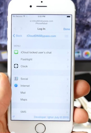 Bước 8: Trong Menu sẽ là danh sách dài các chức năng bạn có thể sử dụng trên chiếc iPhone mặc dù chưa được mở khóa iCloud triệt để.